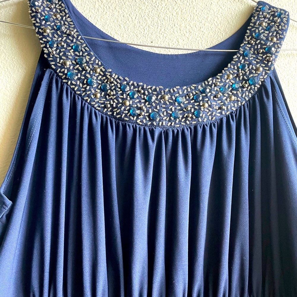 Hanni dress navy blue women’s size  2XP